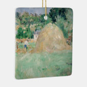Berthe Morisot - Haystacks op Bougival Keramisch Ornament (Rechts)