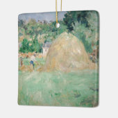 Berthe Morisot - Haystacks op Bougival Keramisch Ornament (Links)