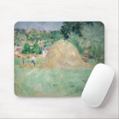 Berthe Morisot - Haystacks op Bougival Muismat (Met muis)