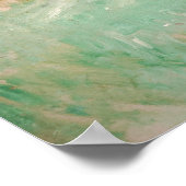 Berthe Morisot - Haystacks op Bougival Poster (Hoek)