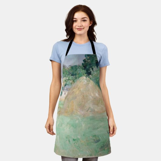 Berthe Morisot - Haystacks op Bougival Schort (Gedragen)