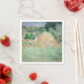 Berthe Morisot - Haystacks op Bougival Servet (Insitu)