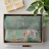 Berthe Morisot - Haystacks op Bougival Tissuepapier (Geschenk)