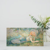 Berthe Morisot - Herderin Rustend Bedankkaart (Staand voorkant)