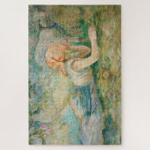 Berthe Morisot - Herderin Rustend Legpuzzel (Verticaal)
