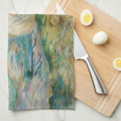 Berthe Morisot - Herderin Rustend Theedoek (Quarter Fold)