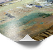 Berthe Morisot - Het wasgoed uitkleden naar drogen Foto Afdruk (Hoek)