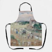 Berthe Morisot - Het wasgoed uitkleden naar drogen Schort (Voorkant)