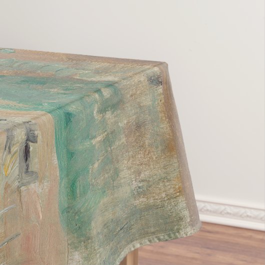 Berthe Morisot - Het wasgoed uitkleden naar drogen Tafelkleed (Voorbeeld)