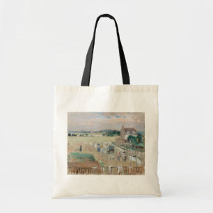 Berthe Morisot - Het wasgoed uitkleden naar drogen Tote Bag