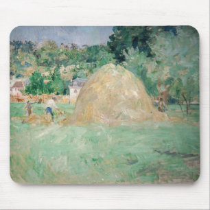 Berthe Morisot - Hooibergen bij Bougival Muismat