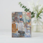 Berthe Morisot - In de eetkamer Briefkaart