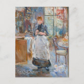 Berthe Morisot - In de eetkamer Briefkaart