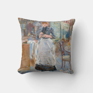 Berthe Morisot - In de eetkamer Kussen