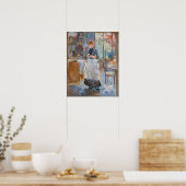 Berthe Morisot - In de eetkamer Poster (Keuken)