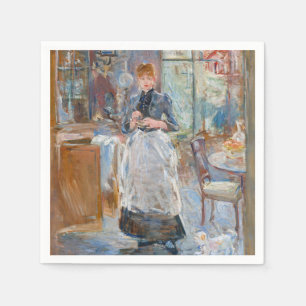 Berthe Morisot - In de eetkamer Servet
