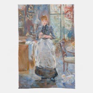 Berthe Morisot - In de eetkamer Theedoek