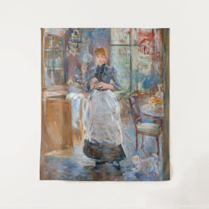 Berthe Morisot - In de eetkamer Wandkleed