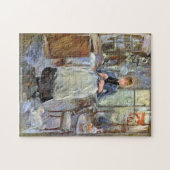 Berthe Morisot - in de machinekamer Legpuzzel (Horizontaal)