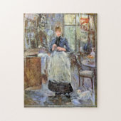 Berthe Morisot - in de machinekamer Legpuzzel (Verticaal)