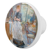 Berthe Morisot - in de mijnruimte Keramische Knop (Rechts)