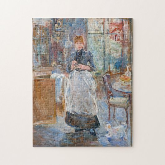 Berthe Morisot - in de mijnruimte Legpuzzel (Verticaal)