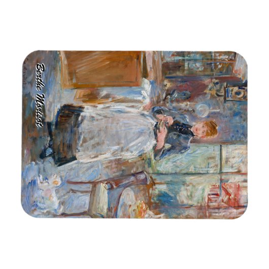 Berthe Morisot - in de mijnruimte Magneet (Horizontaal)