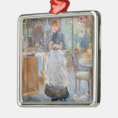 Berthe Morisot - in de mijnruimte Metalen Ornament (Links)