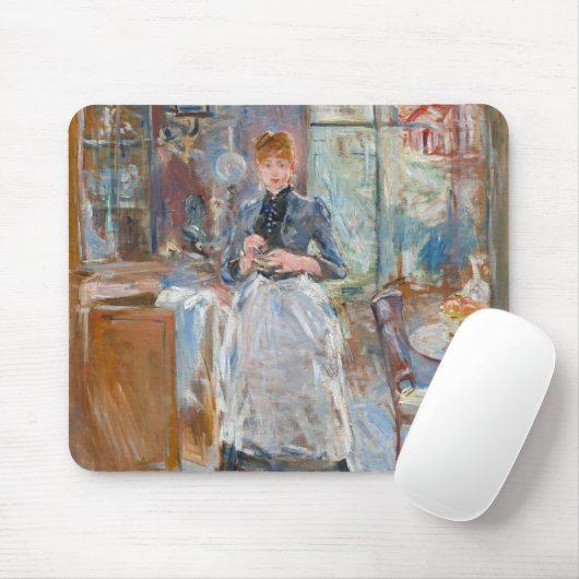 Berthe Morisot - in de mijnruimte Muismat (Met muis)