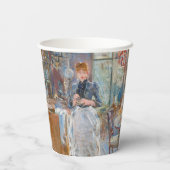 Berthe Morisot - in de mijnruimte Papieren Bekers (Achterkant)