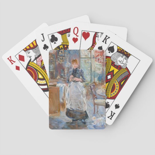 Berthe Morisot - in de mijnruimte Pokerkaarten (Achterkant)