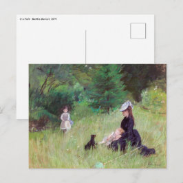 Berthe Morisot - in een Park Briefkaart