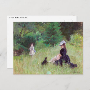 Berthe Morisot - in een Park Briefkaart