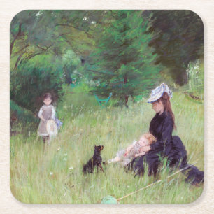 Berthe Morisot - in een Park Kartonnen Onderzetters
