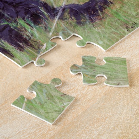 Berthe Morisot - in een Park Legpuzzel (Zijkant)