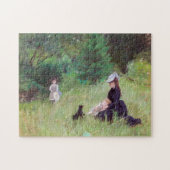 Berthe Morisot - in een Park Legpuzzel (Horizontaal)
