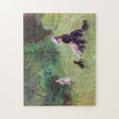 Berthe Morisot - in een Park Legpuzzel (Verticaal)