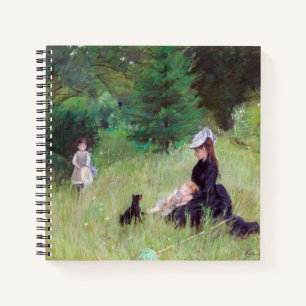 Berthe Morisot - in een Park Notitieboek