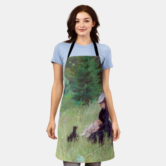 Berthe Morisot - in een Park Schort (Gedragen)