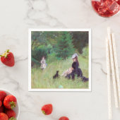 Berthe Morisot - in een Park Servet (Insitu)