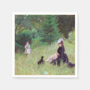 Berthe Morisot - in een Park Servet