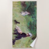 Berthe Morisot - in een Park Strandlaken (Voorkant)