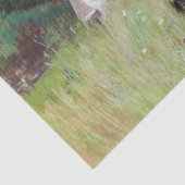 Berthe Morisot - in een Park Tissuepapier (Detail)