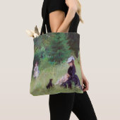 Berthe Morisot - in een Park Tote Bag (Dichtbij)