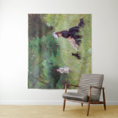 Berthe Morisot - in een Park Wandkleed (In situ)