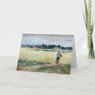 Berthe Morisot - In het korenveld bij Gennevillier Kaart