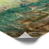 Berthe Morisot - In het korenveld bij Gennevillier Poster (Hoek)