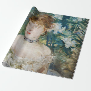 Berthe Morisot - Jong meisje in baljurk Cadeaupapier