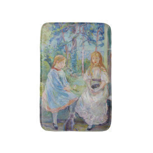 Berthe Morisot - Jonge meisjes aan het raam Badmat