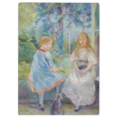 Berthe Morisot - Jonge meisjes aan het raam Klembord (Achterkant)